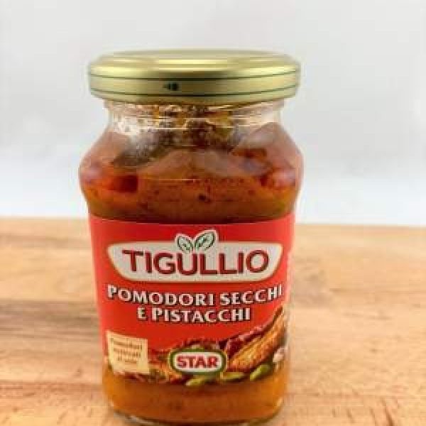 Pesto Tigullio med soltorkad tomat och pistage 185gr
